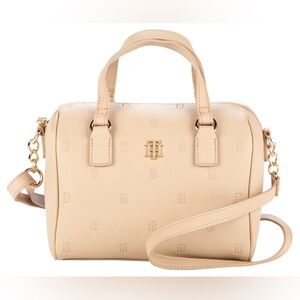 Tommy Hilfiger Embossed Bowler Crossbody